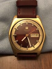 Tissot Pr 516 Seastar Gold Plated  GL Vintage!