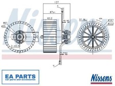SOFFIATORE INTERNO PER FIAT NISSENS 87402