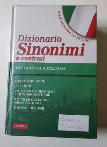 Dizionario sinonimi contrari - dizionario,