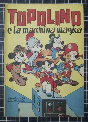 Albo oro topolino e la - n°58,