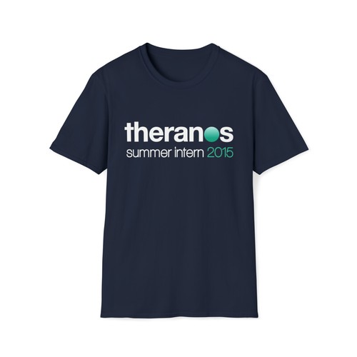 Shirt girocollo theranos - t-shirt,