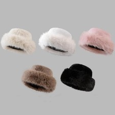 Women Faux Fur Warm Winter Hat