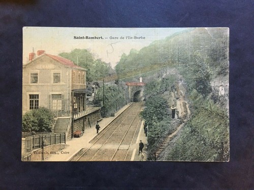 Carte postale ancienne lyon - carte, st