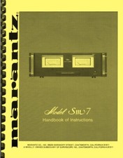 Marantz SM-7 SC-7 Console di