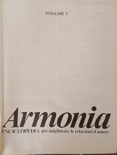 Enciclopedia armonia vintage - enciclopedia,