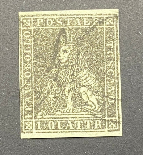 Francobollo toscana michel 1 - toscana,,