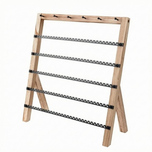 Rastrelliera gioielli legno - rastrelliera, in