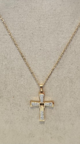 Collana uomo croce - collana,