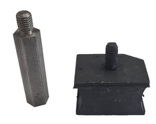 SUPPORTO TAMPONE AMMORTIZZATORE POSTERIORE+ BULLONE PIAGGIO VESPA 125 150 200 PX