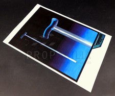 TRON LEGACY END per LINEA Marcels Cane Prop Concept Art 17" x 11" (7117-9221)