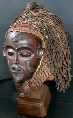 Masque chokwé rdc - art, tribal