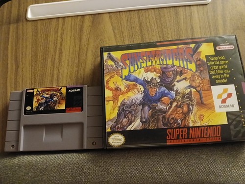 Cartuccia sunset riders - -, snes