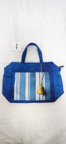 Women blue stripe crossbody - women's,
