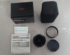 Sigma 15mm ex - sigma, dg