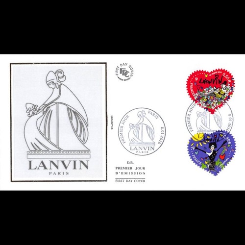Fdc soie cœur lanvin - -,