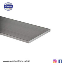 Barra Piatta Alluminio Anticorodal Da 15 a 200 mm in Diverse lunghezze e spessor