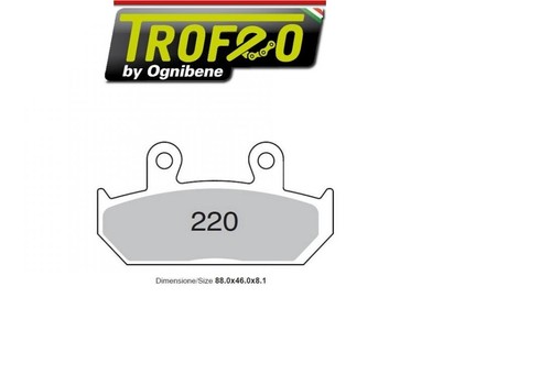 Coppia pastiglie freno - coppia, trofeo