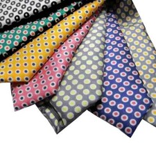 Nuova Cravatta uomo a pois
