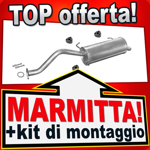 Silenziatore posteriore per - silenziatore,