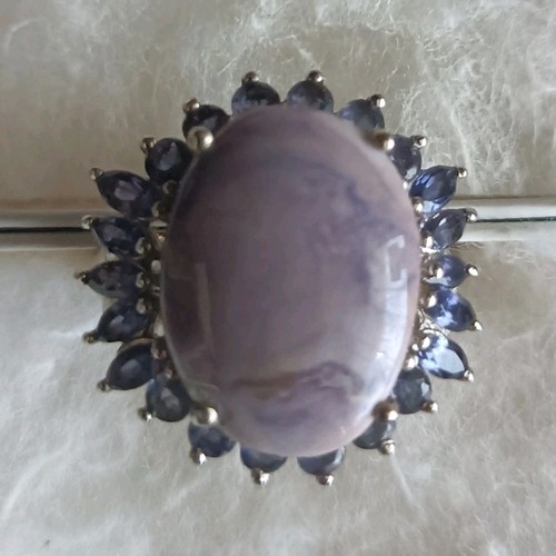 Anello cocktail argento