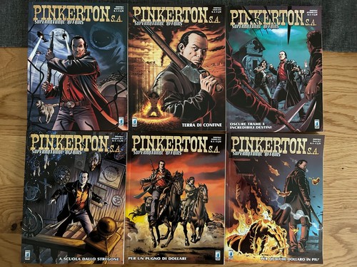 Lotto fumetti pinkerton a - pinkerton, s.a