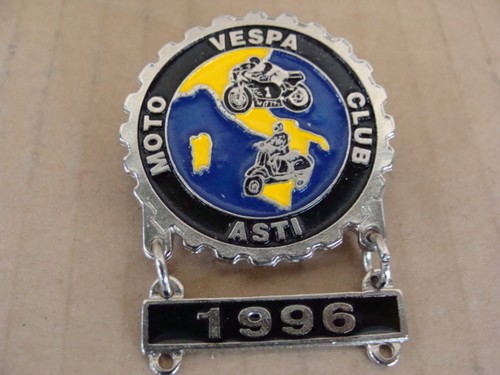 Vespa club asti 1996 placca - 1996,