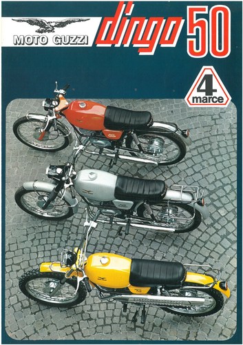 Brochure originale moto guzzi - brochure,