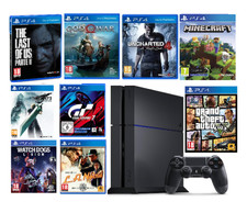 Playstation 4 Ps4 500 Gb Con Gioco e Controller Originale Console  IN GARANZIA