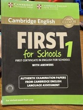 Cambridge English FCE First