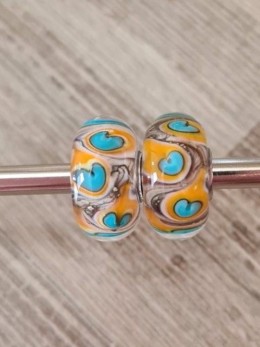 Trollbeads unique peacock - trollbeads,