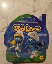 LIDL  Diorama  - I PUFFI 2017 SERIE COMPLETA BOX + 24 STIKEEZ