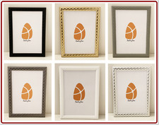 MODERNA GAMMA MODA DIAMANTE FOTO POSTER IN METALLO CORNICE A2 A3 A4 A5