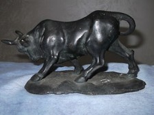 ANTICA SCULTURA IN BRONZO  RAFFIGURANTE TORO (ARTURO MARTINI)
