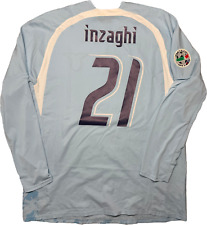 maglia lazio macron calcio INZAGHI home shirt maillot camiseta 2006 2007 PUMA