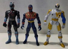 Lotto Power Rangers SPD Bandai ‘04 ‘05 Shadow Ranger Omega White Greenbier Viola