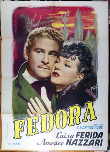 Manifesto film fedora luisa - film,