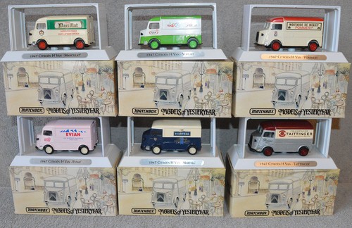 Matchbox 1947 citroen h - matchbox, 1:43