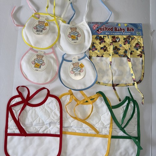 Vintage baby bib - vintage, lot