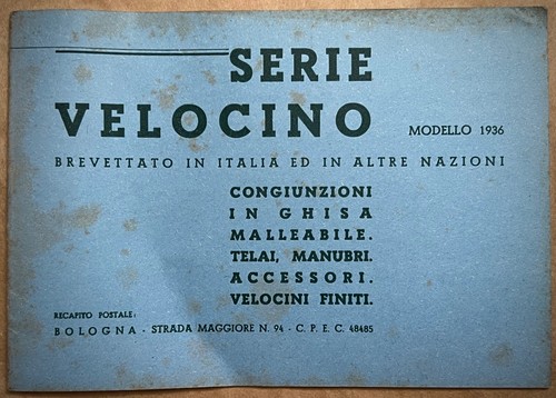 Serie velocino brochure - serie,