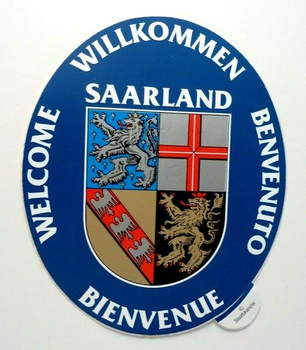 Adesivo souvenir saarland - souvenir,
