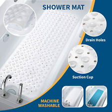 Tappetino Bagno Antiscivolo Extra Large Vasca Doccia Antimuffa Gomma Forte Aspirazione