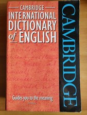 Dizionario Inglese Internazionale Cambridge