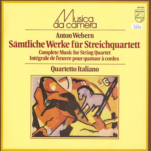Webern complete works for - webern, sq