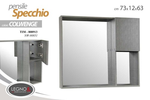 Specchiera pensile specchio - specchiera,