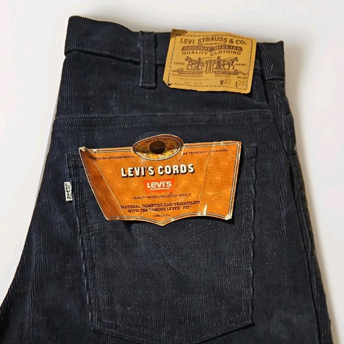 Levi blu velluto coste - blu, a