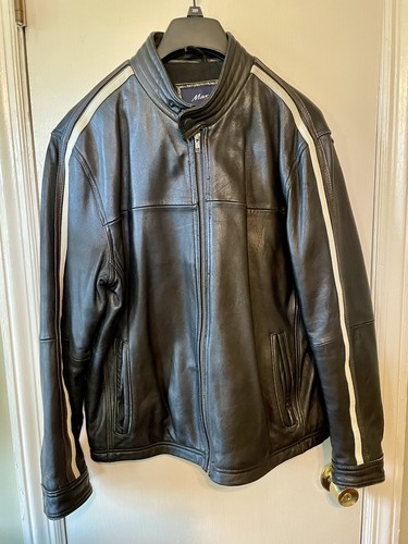 Giacca moto uomo - uomo, vera