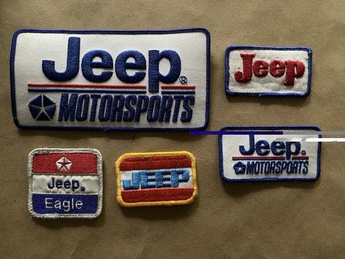Lotto toppe jeep ricamate - jeep,