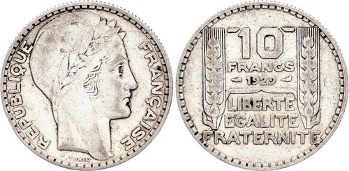 France francs turin - 10,