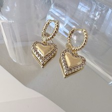 Orecchini Hertz placcati oro