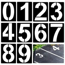 Aiex 20cm stencil con numeri - aiex,